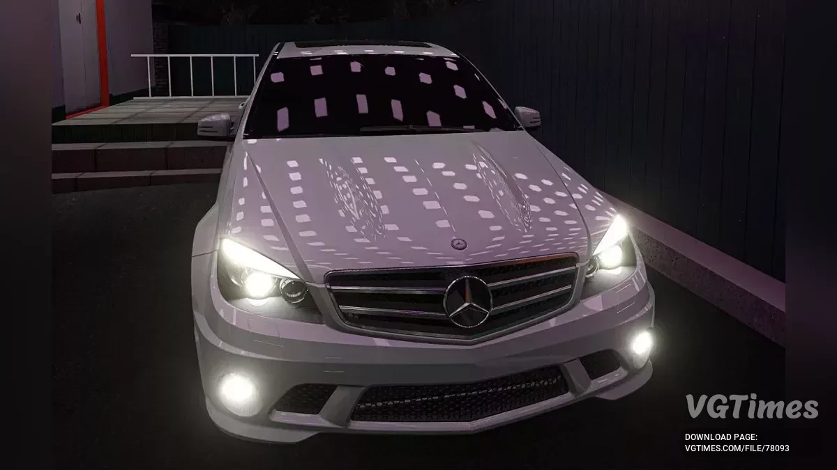 BeamNG.drive — Mercedes Benz C63 AMG 1.0 (0.34.x)