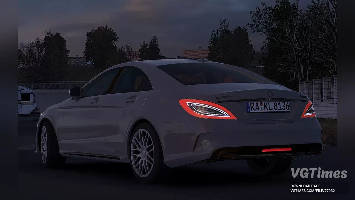 Euro Truck Simulator 2 — Mercedes-Benz CLS-Class C218 [v3.0]