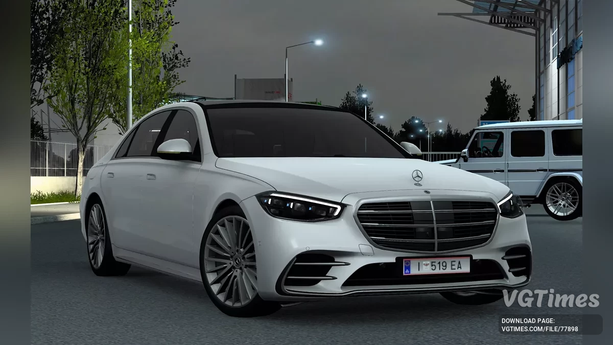 Euro Truck Simulator 2 — Mercedes-Benz W223 S-Class [v1.7]