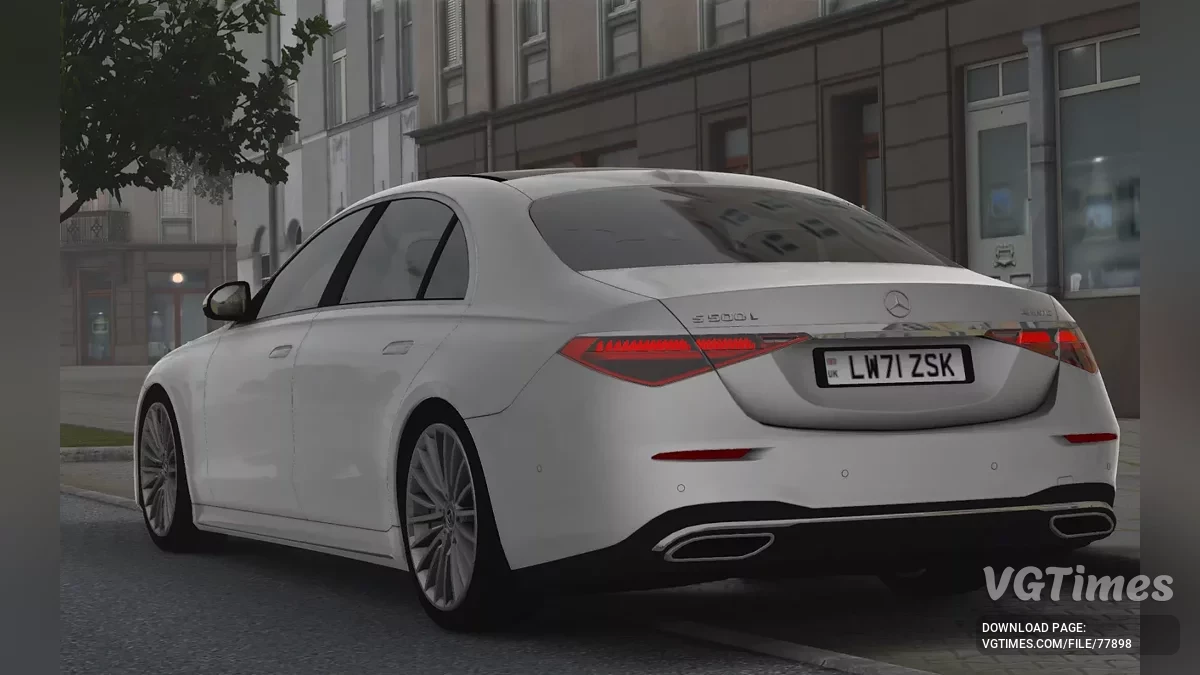 Euro Truck Simulator 2 — Mercedes-Benz W223 S-Class [v1.7]