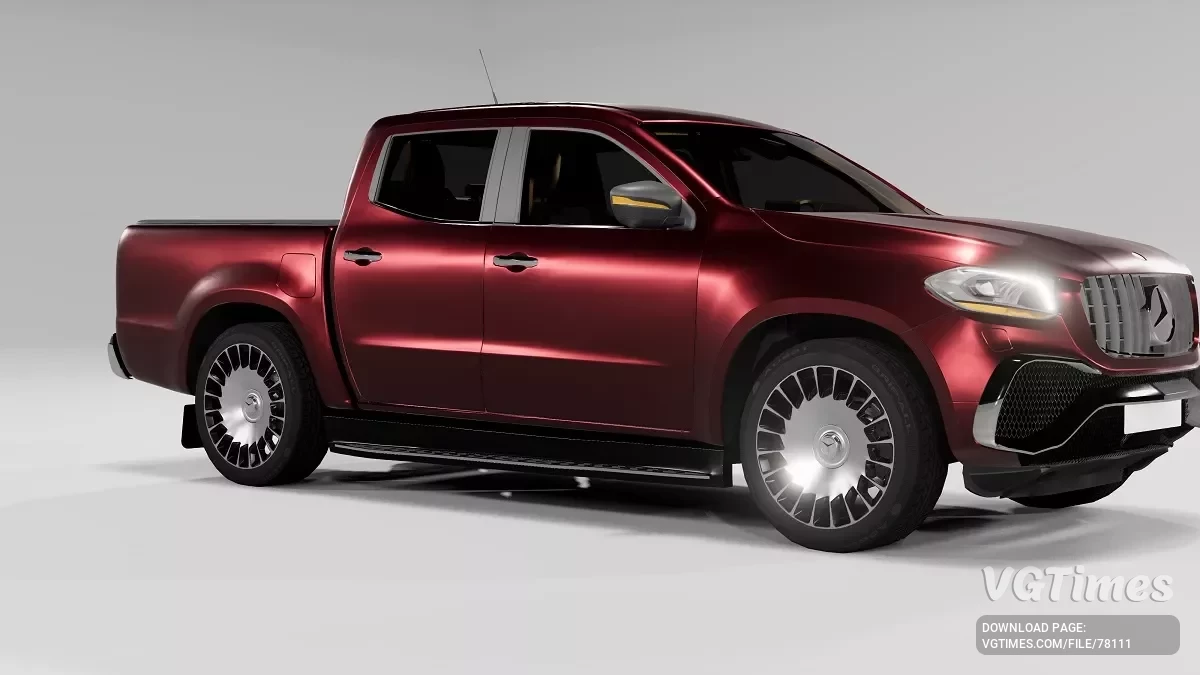 BeamNG.drive — Mercedes-Benz X-Class v1.0 (0.34.x)