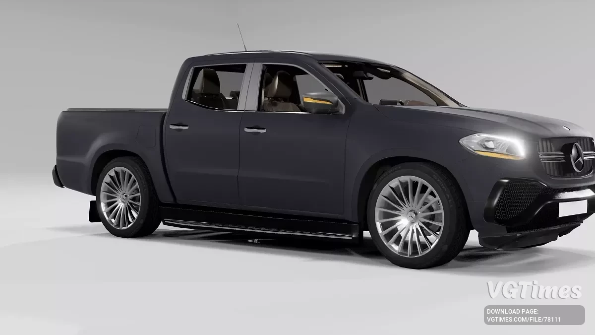 BeamNG.drive — Mercedes-Benz X-Class v1.0 (0.34.x)