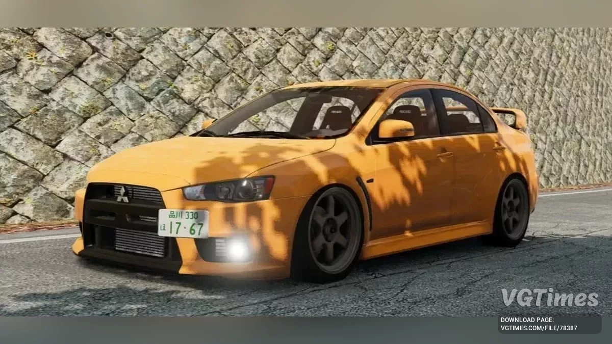 BeamNG.drive — Mitsubishi Lancer EVO X (0.34.s)