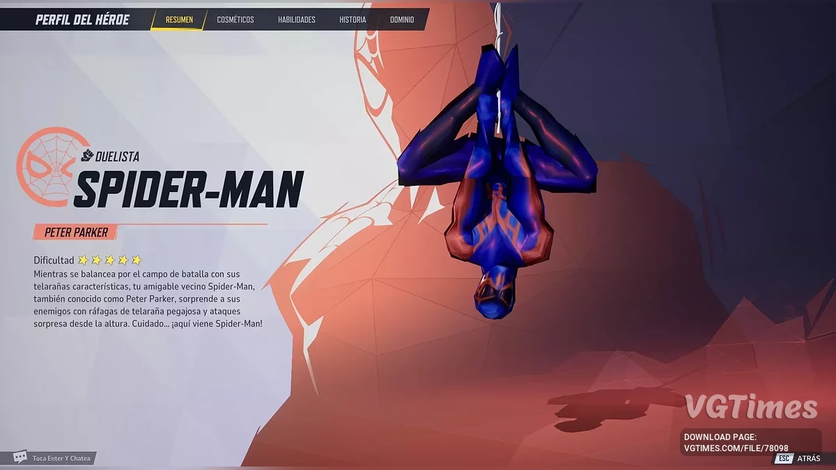 Marvel Rivals — Pacote de Trajes do Homem-Aranha PS1