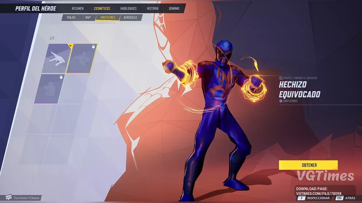 Marvel Rivals — Pacote de Trajes do Homem-Aranha PS1