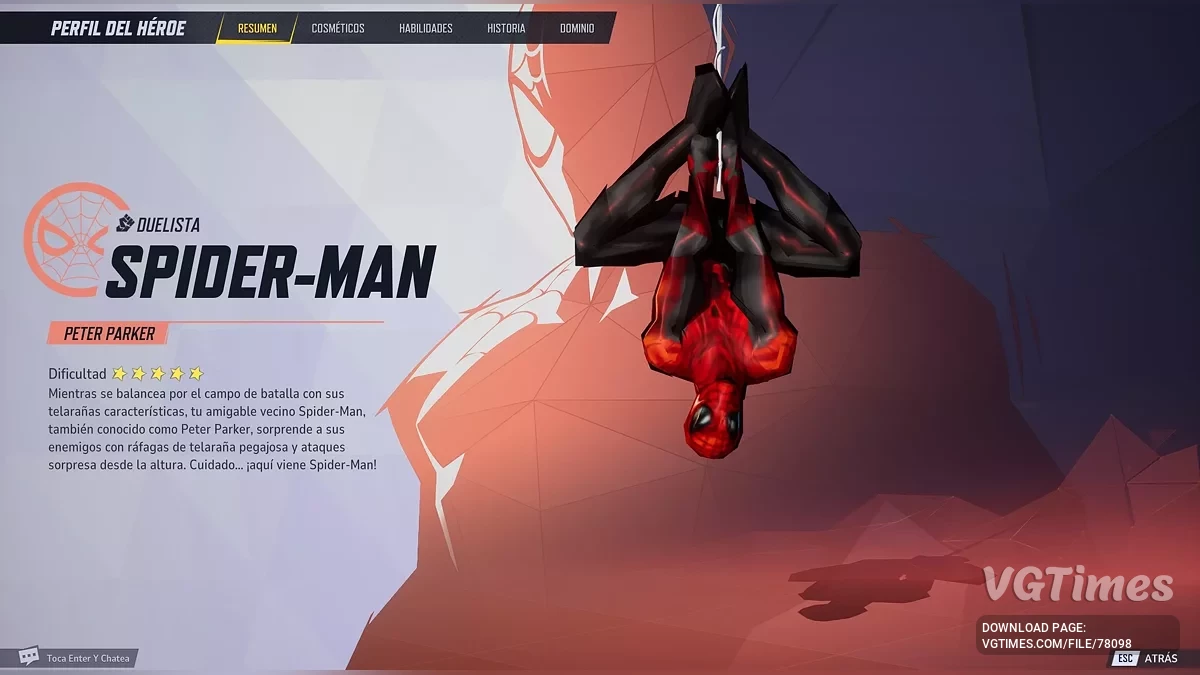 Marvel Rivals — Pacote de Trajes do Homem-Aranha PS1