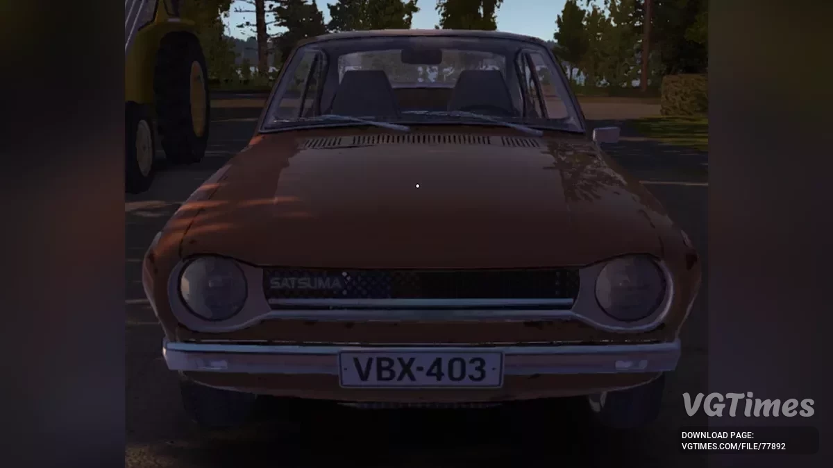 My Summer Car — Satsuma naranja en stock personalizado, 10.000 marcas