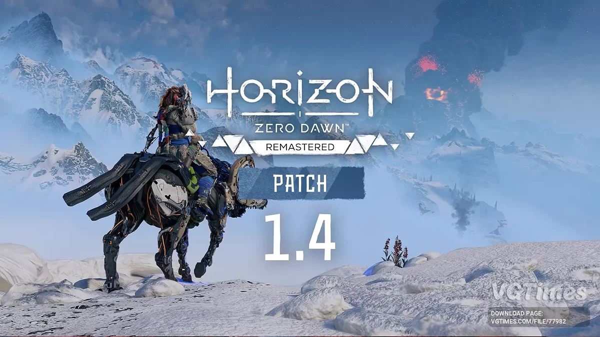 Horizon Zero Dawn Remastered — Actualización v1.4.63