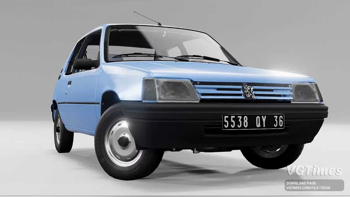 BeamNG.drive — Peugeot 205 (0.34.s)