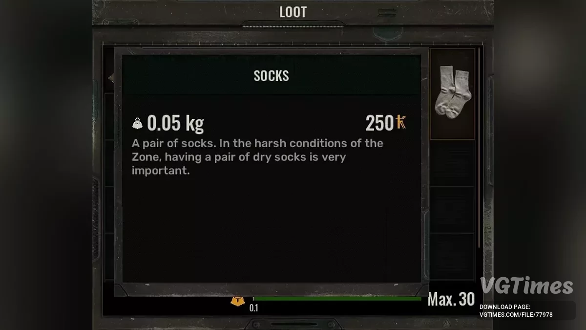 S.T.A.L.K.E.R. 2: Heart of Chornobyl — Проект Ідентифікація — додавання нових предметів