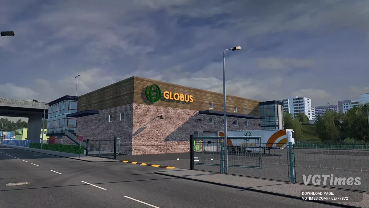 Euro Truck Simulator 2 — Реальні компанії, автозаправки та рекламні щити [v2.03.02]