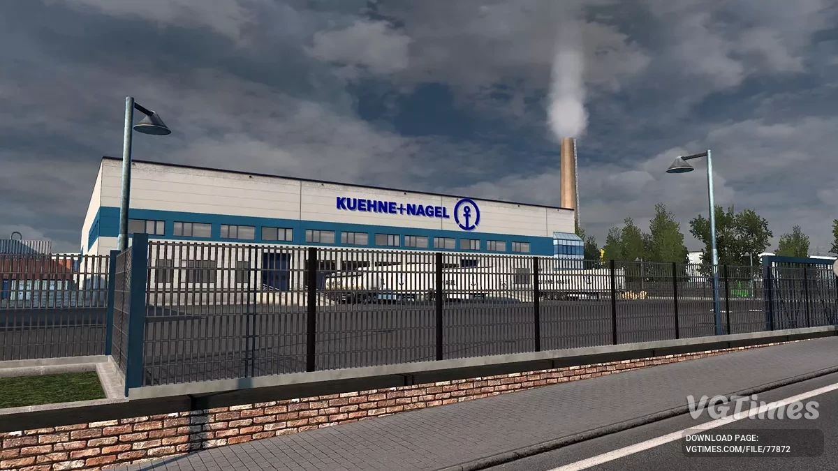 Euro Truck Simulator 2 — Реальні компанії, автозаправки та рекламні щити [v2.03.02]