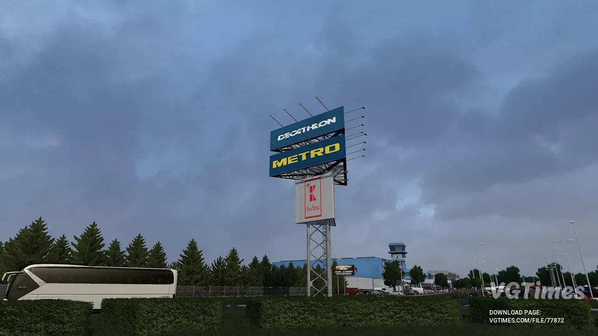 Euro Truck Simulator 2 — Реальні компанії, автозаправки та рекламні щити [v2.03.02]