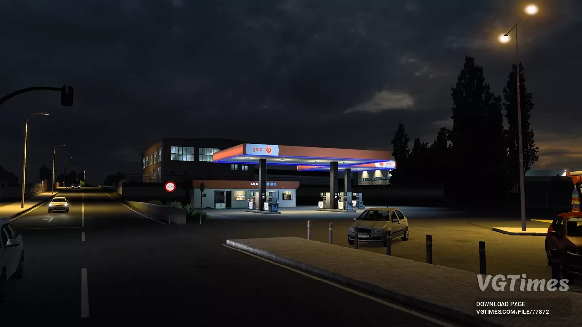 Euro Truck Simulator 2 — Реальні компанії, автозаправки та рекламні щити [v2.03.02]