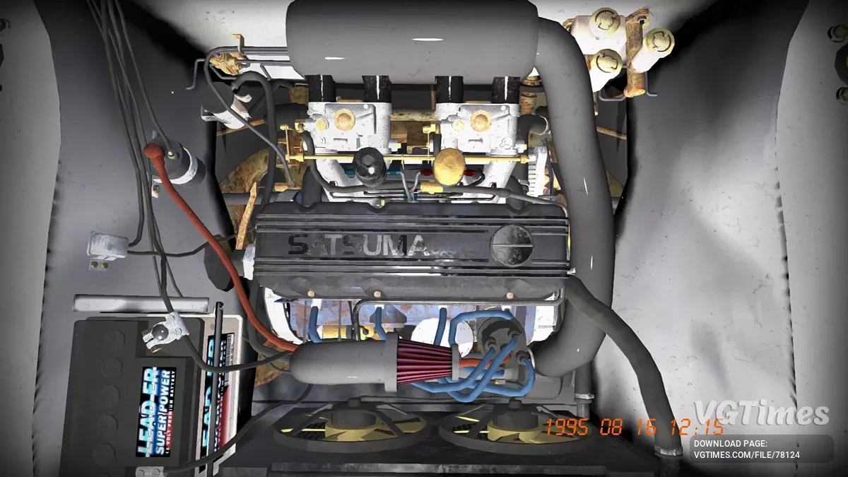 My Summer Car — Satsuma com turbo de 365 cv para drag racing