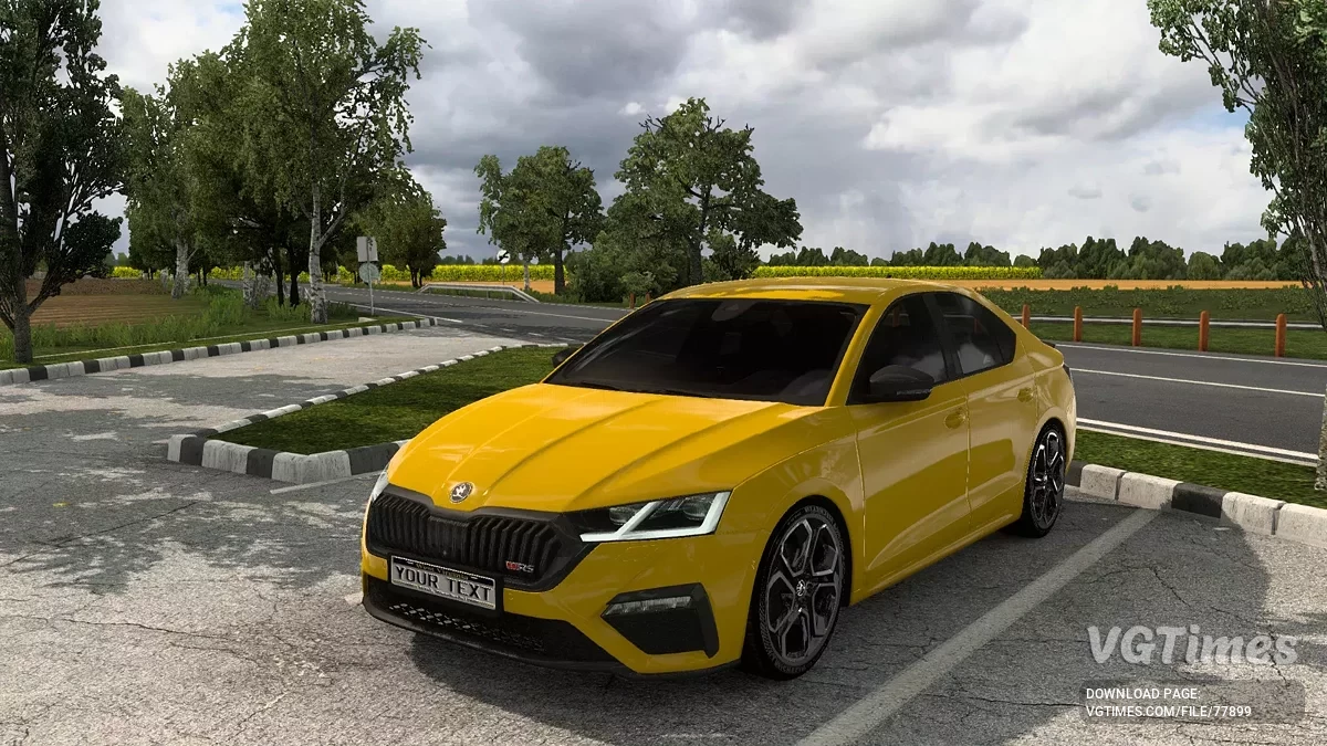 Euro Truck Simulator 2 — Skoda Octavia RS 2022 [v2.7]