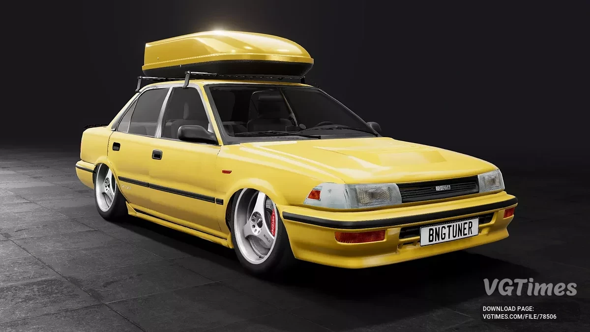 BeamNG.drive — Toyota Corolla AE92 1988 v2.3 (0.34.x)