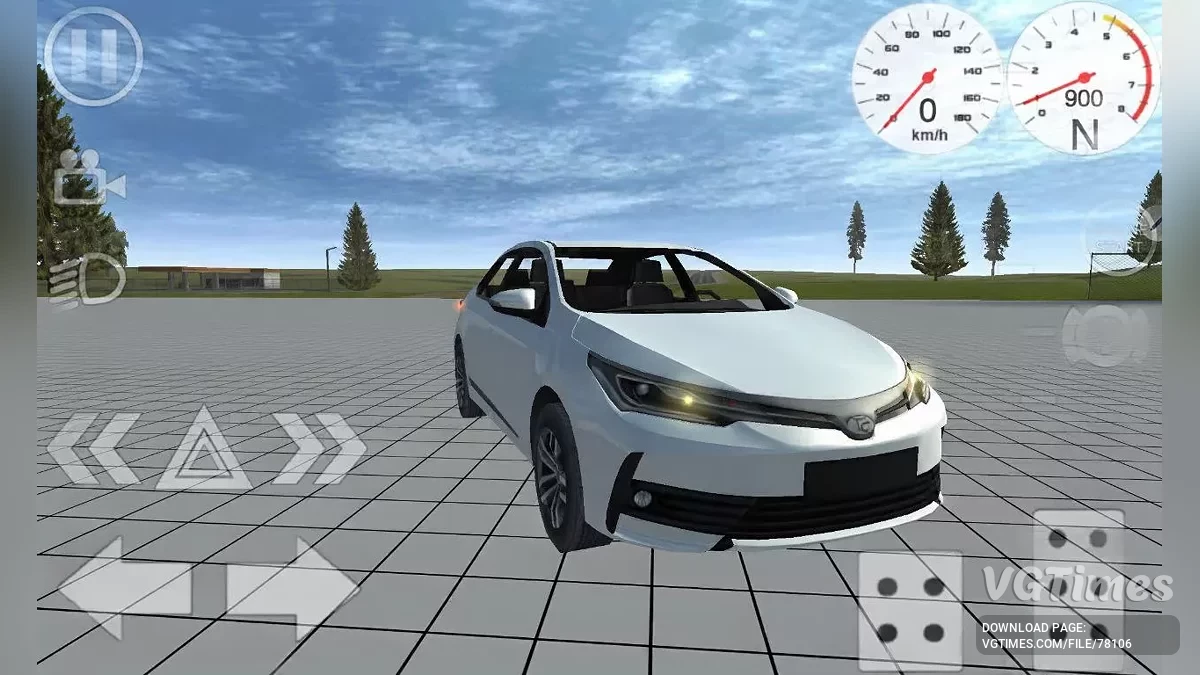 Simple Car Crash Physics Sim — Toyota Corola