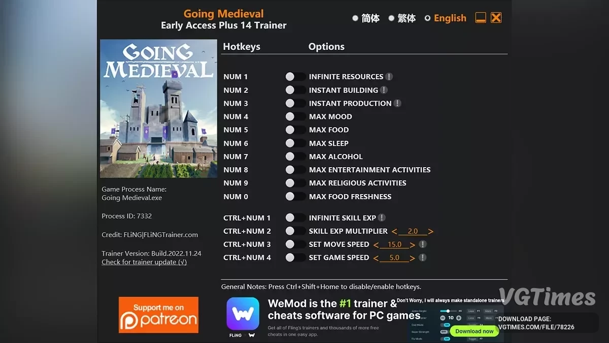 Going Medieval — Formateur (+14) [EA : 20/12/2024]