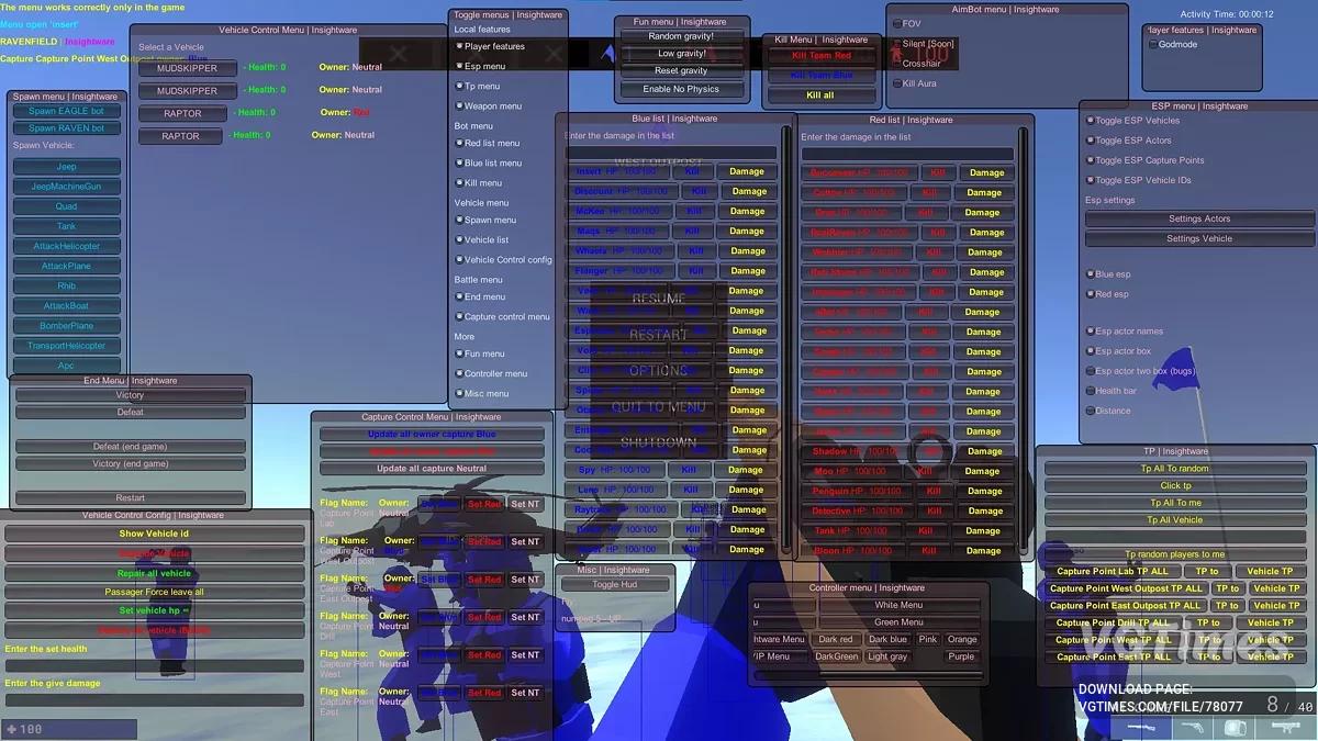 Ravenfield — Трейнер (+15) [Оновлення: 14.12.2024]