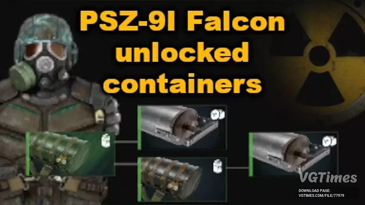 S.T.A.L.K.E.R. 2: Heart of Chornobyl — Improved containers for armor PSZ-9I "Falcon"