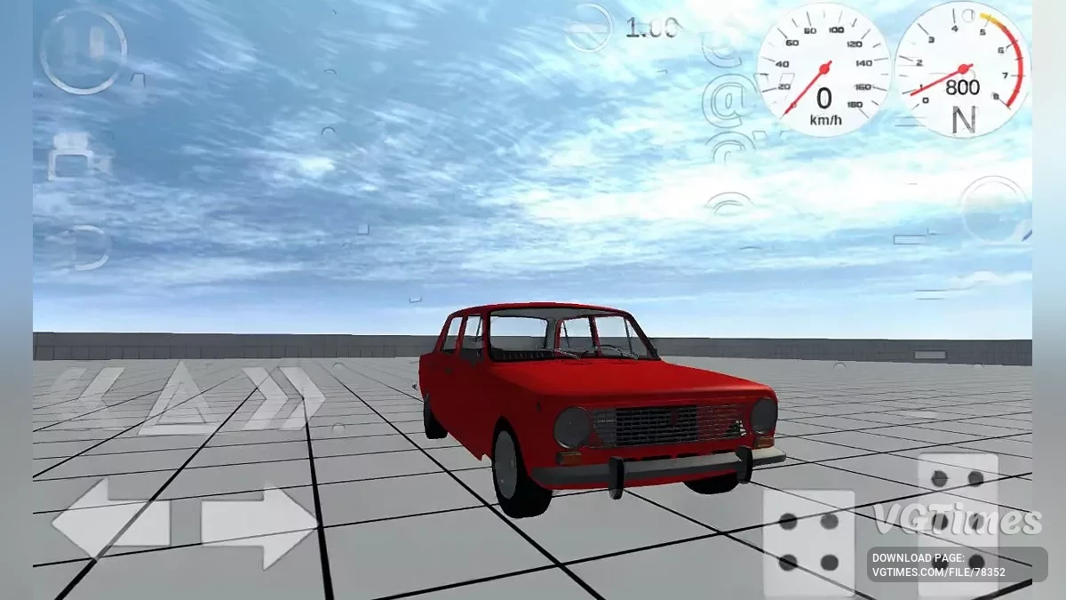 Simple Car Crash Physics Sim — VAZ-2101 (kopecks)