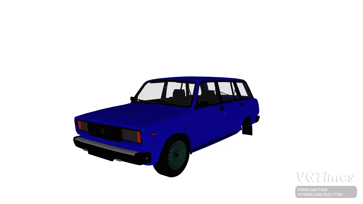 Simple Car Crash Physics Sim — VAZ-2104 remasterizado