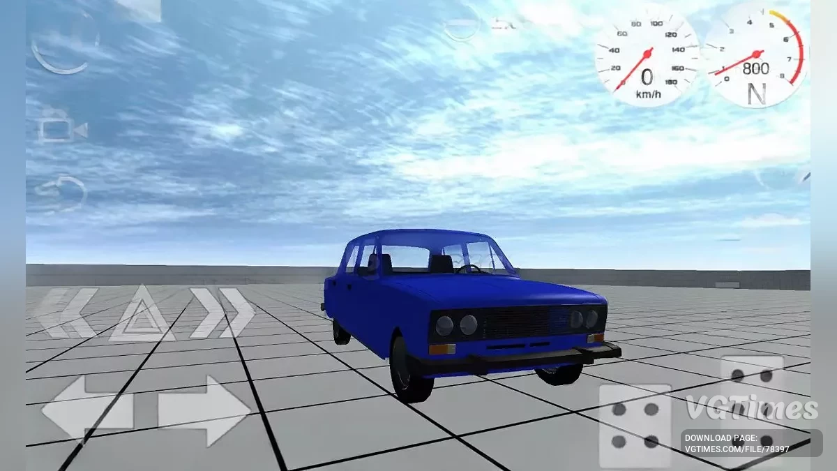 Simple Car Crash Physics Sim — vaz-2106