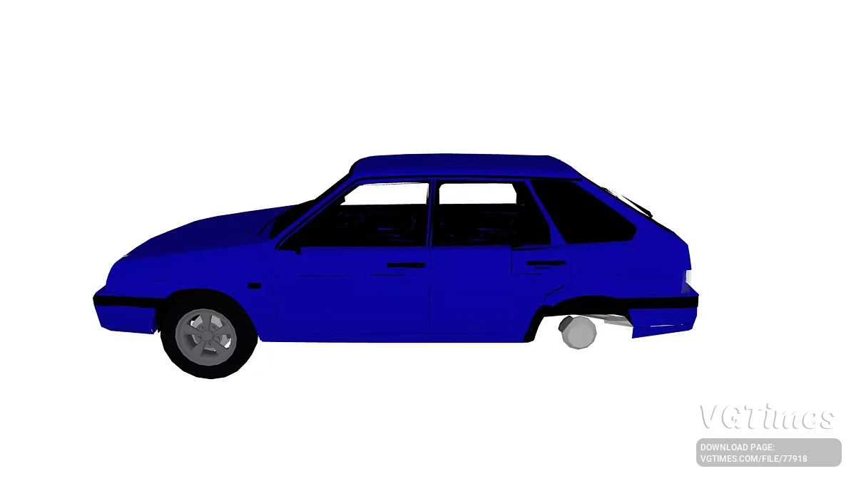 Simple Car Crash Physics Sim — VAZ-2109
