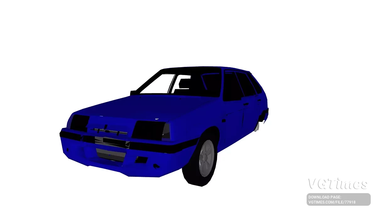 Simple Car Crash Physics Sim — vaz-2109