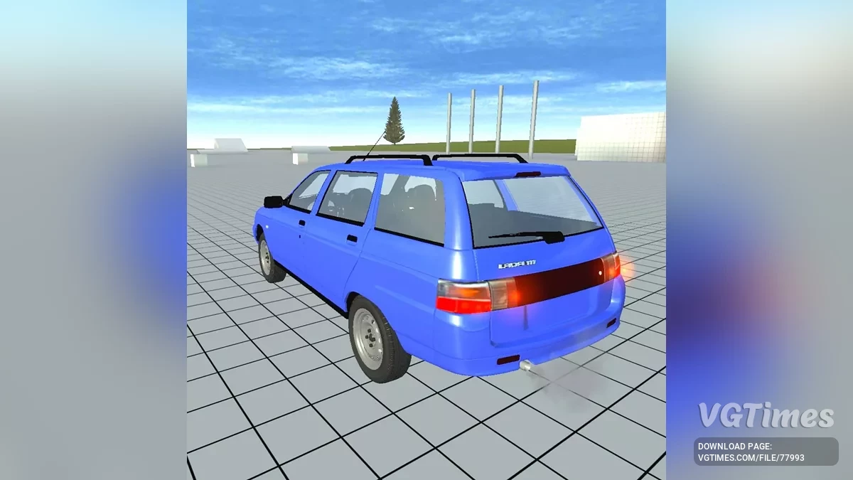 Simple Car Crash Physics Sim — Vaz-2111