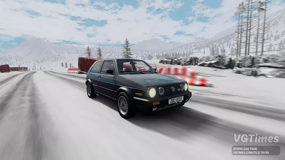 BeamNG.drive — Volkswagen GOLF-2 v1.0 Rework (0.34.x)
