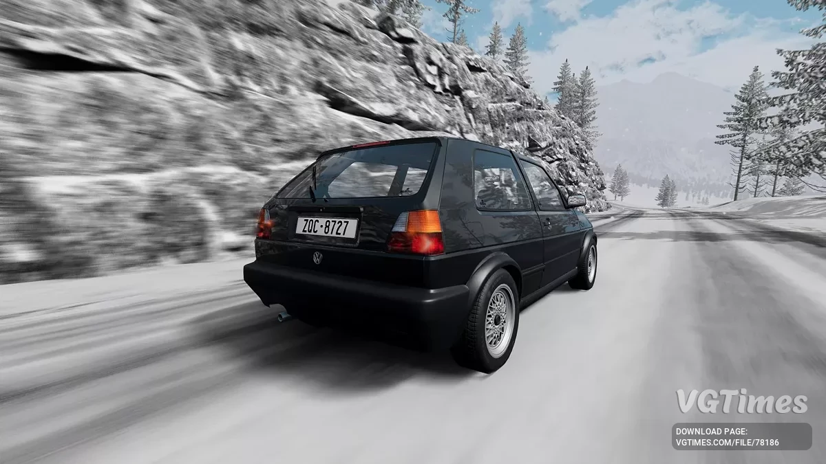 BeamNG.drive — Volkswagen GOLF-2 v1.0 Rework (0.34.x)