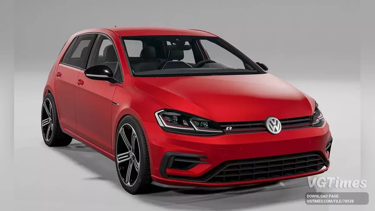 BeamNG.drive — Volkswagen Golf MK7.5 v1.0 Prenovljen (0.34.s)