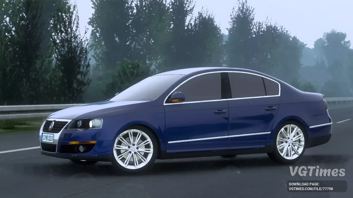 Euro Truck Simulator 2 — Volkswagen Passat B6 Sedan uv1.4sch