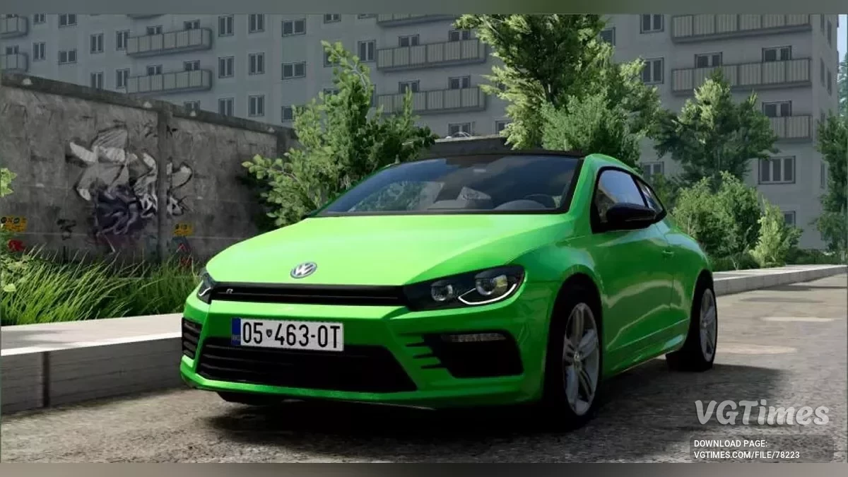 BeamNG.drive — Volkswagen Scirocco 2008-2017 (0.34.s)