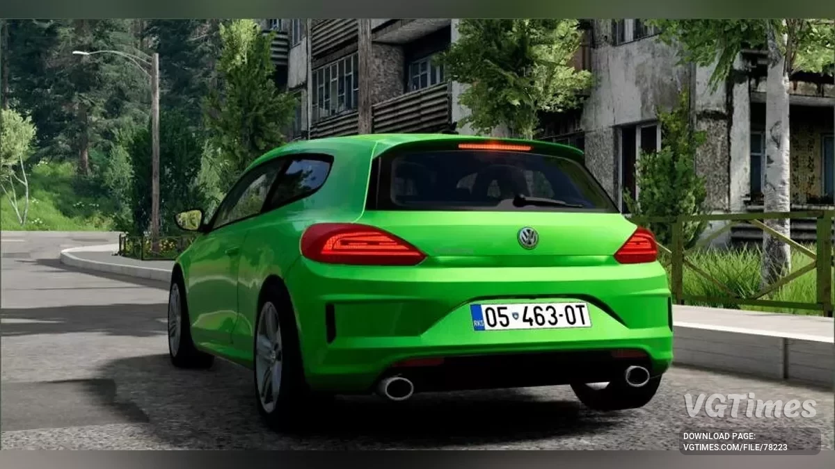 BeamNG.drive — Volkswagen Scirocco 2008-2017 (0.34.x)