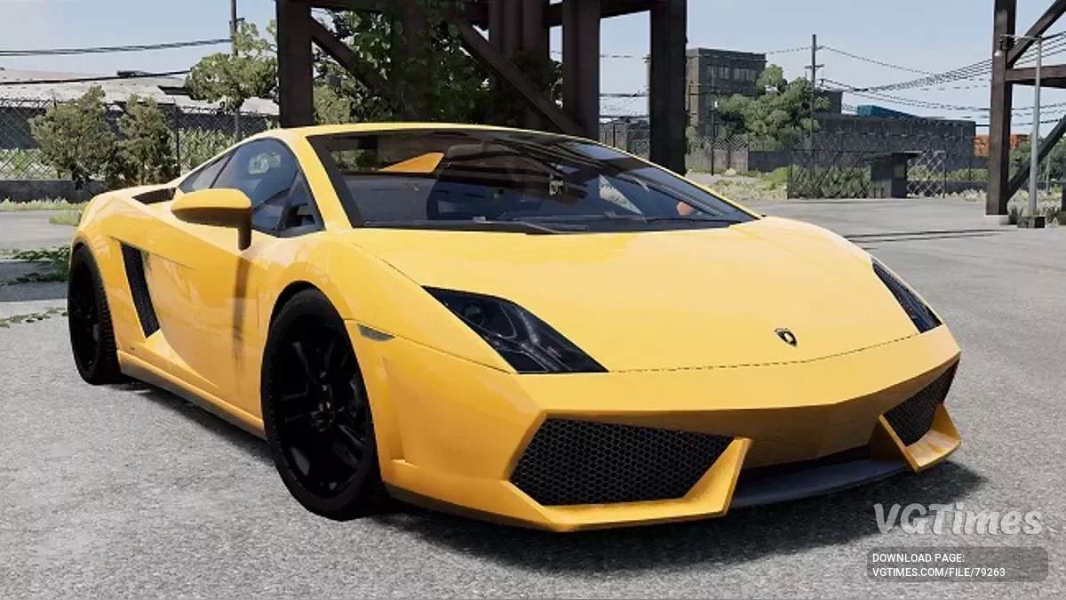 BeamNG.drive — 2008-2013 Lamborghini Gallardo Izboljšano v1.0 (0.34.s)