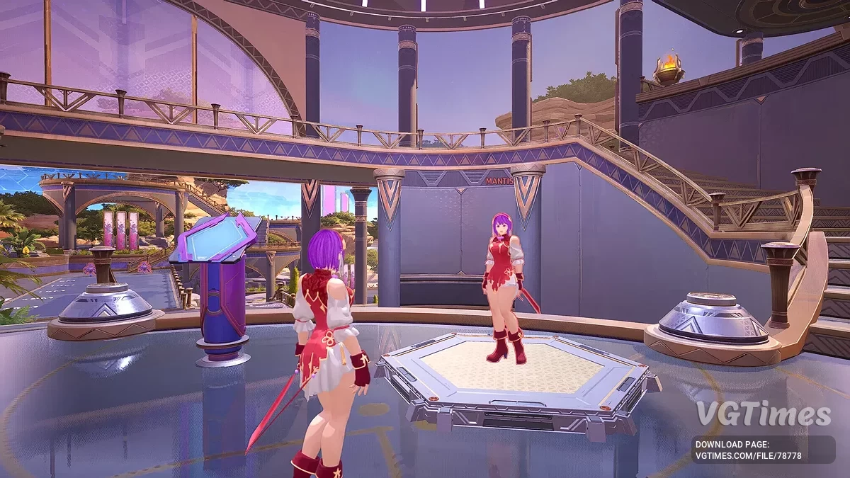 Marvel Rivals — Athena do jogo The King of Fighters XV