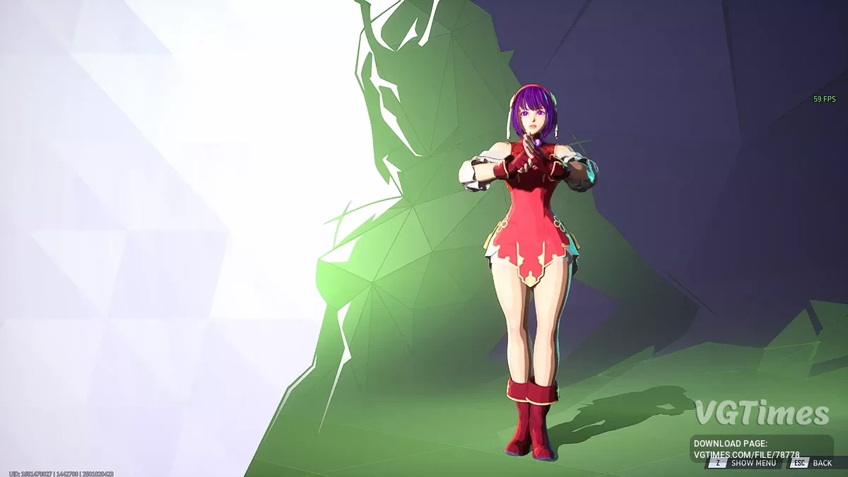 Marvel Rivals — Athena do jogo The King of Fighters XV