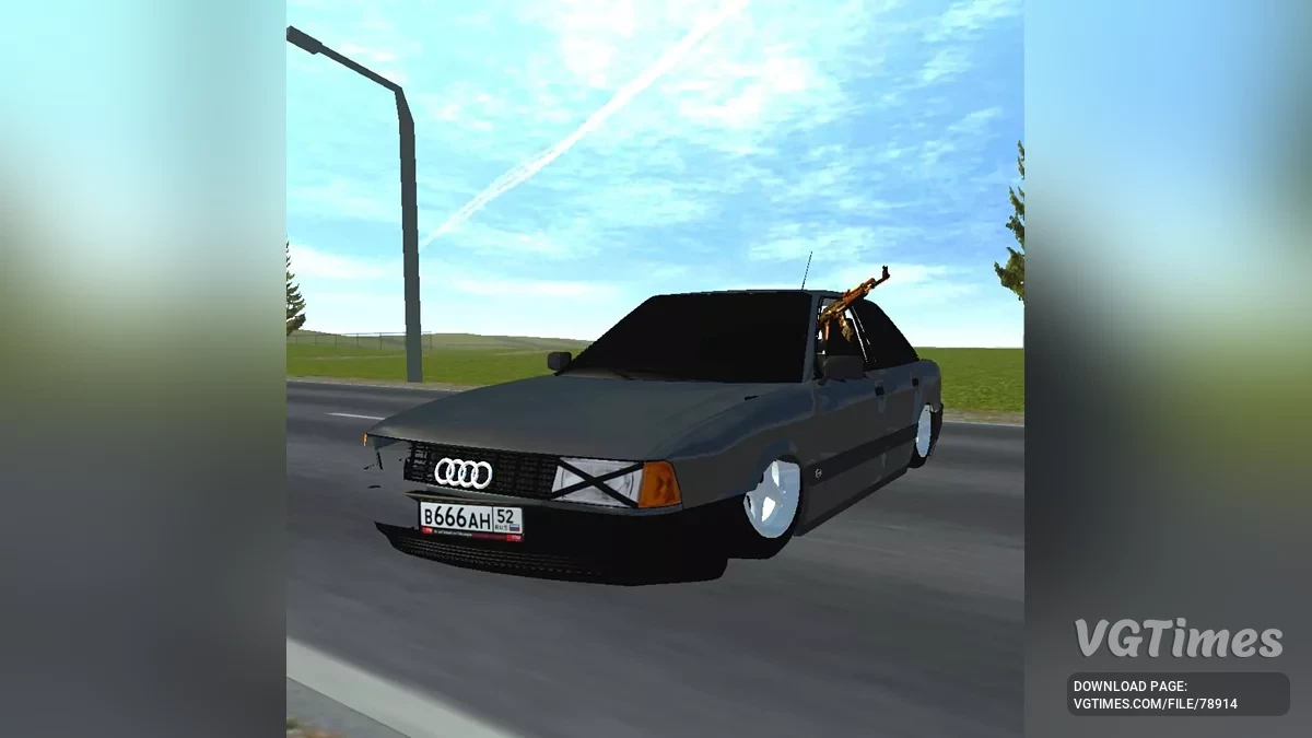 Simple Car Crash Physics Sim — Audi A8 D2 (conversion)