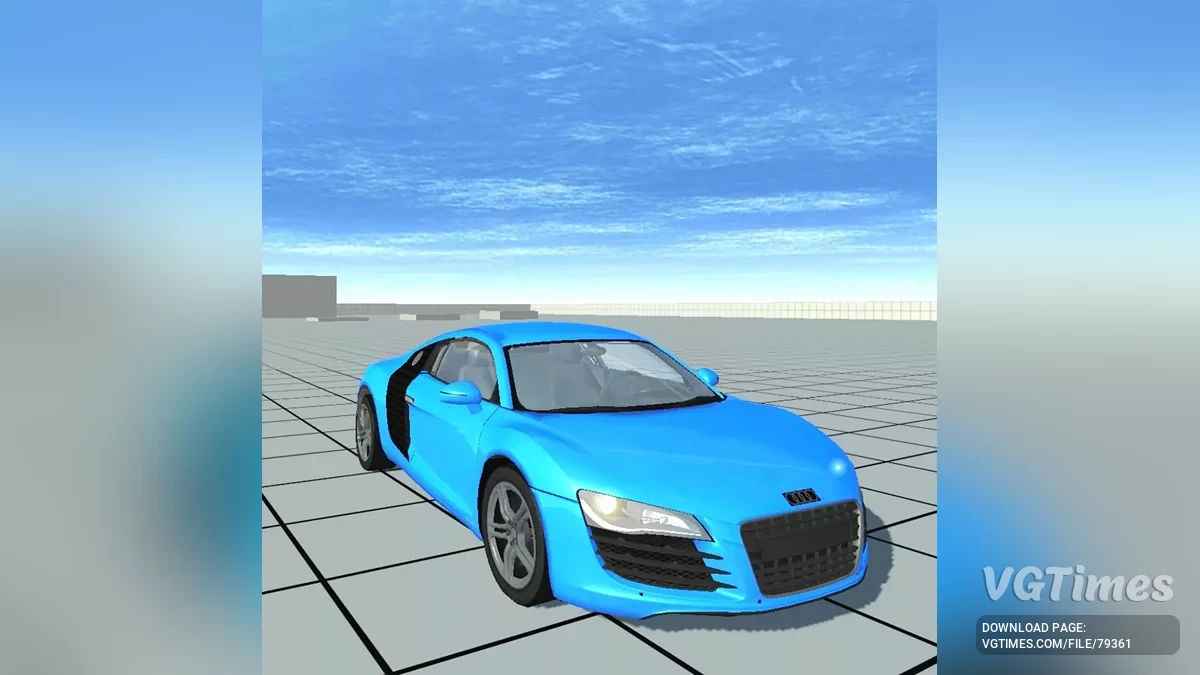 Not Simple Car Crash — Audi R8