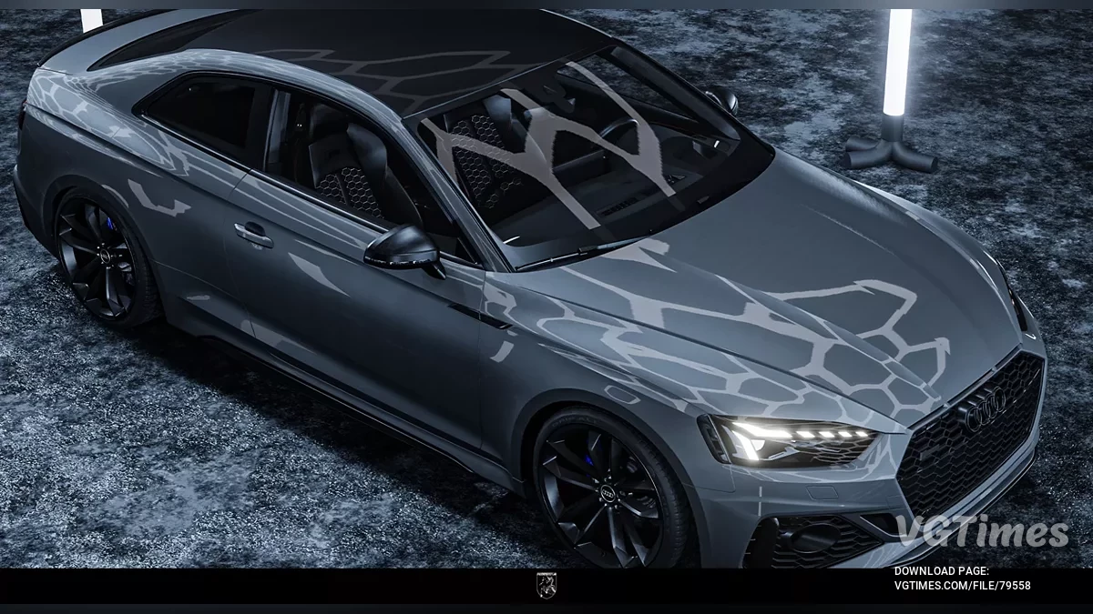 BeamNG.drive — Audi RS 5/RS 5-R 2020 v1.0 (0.34.x)