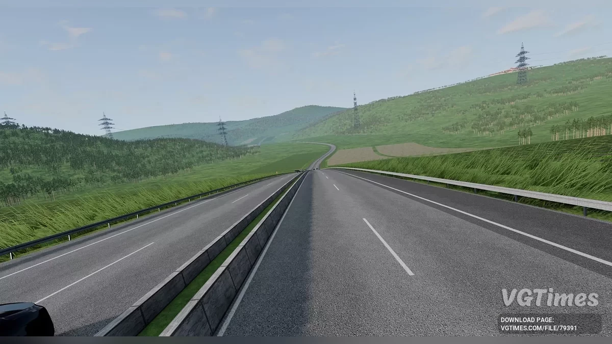 BeamNG.drive — Autobahn 57k v1.0.1 (0.34.x)
