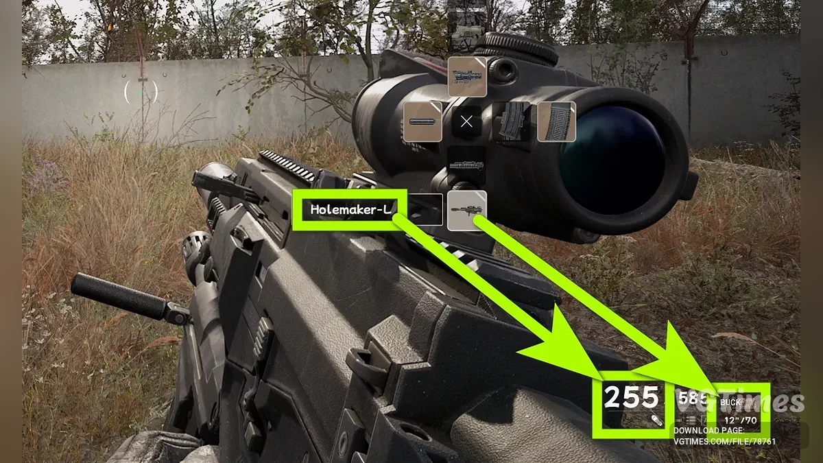 S.T.A.L.K.E.R. 2: Heart of Chornobyl — Автоматичний режим і максимальний боєзапас для всього озброєння