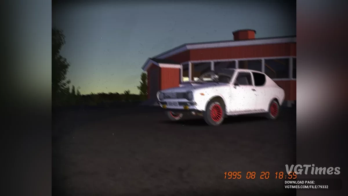 My Summer Car — Biała sportowa Satsuma, wszystko kupione z katalogu