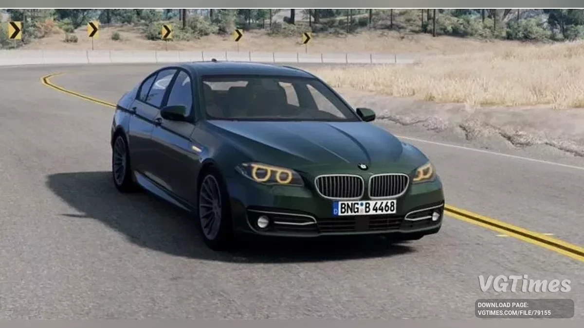 BeamNG.drive — BMW 5-Series LCI F10 (0.34.s)