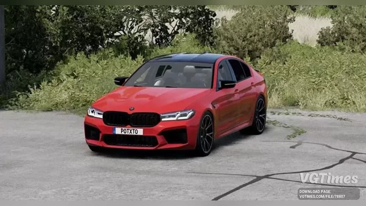 BeamNG.drive — BMW M5 Competición F90 Serie 5 (0,34.s)