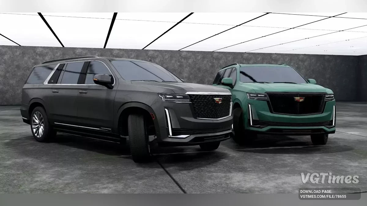 BeamNG.drive — Cadillac Escalade (0.34.x)