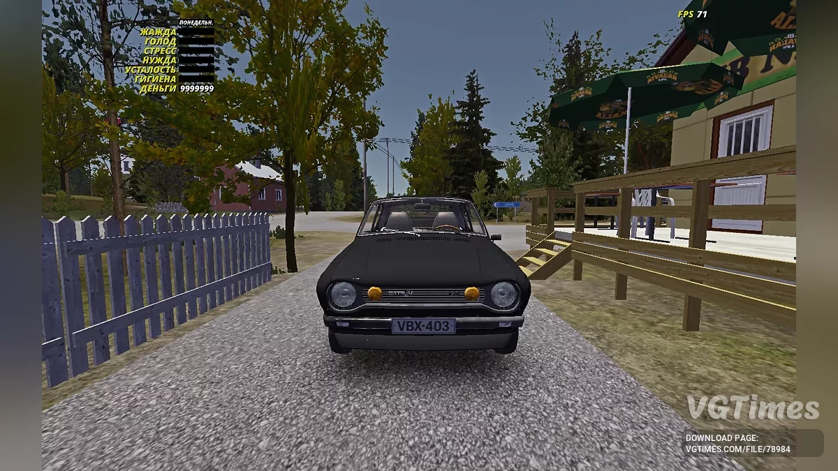 My Summer Car — Satsuma GT noire